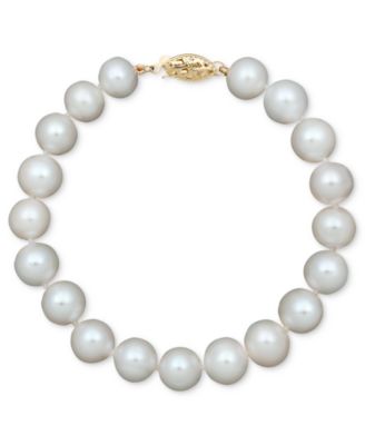 macy's pearl necklace sale