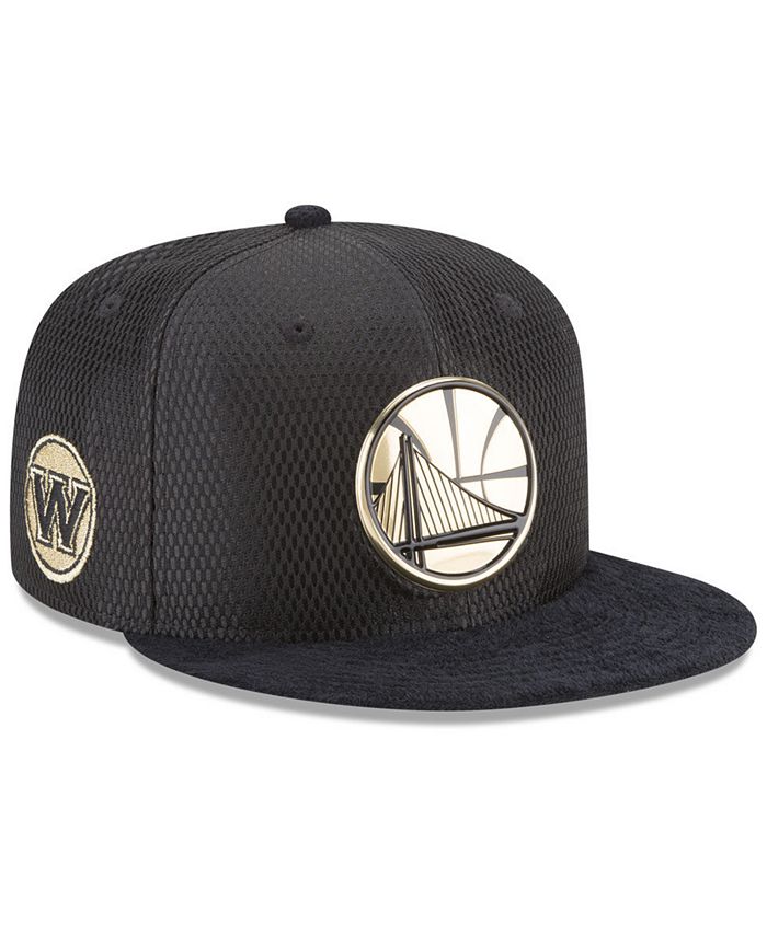 Black and gold warriors sales hat