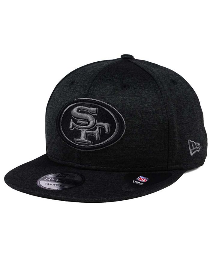 New Era San Francisco 49ers Shadow Black Graph 9FIFTY Snapback Cap - Macy's