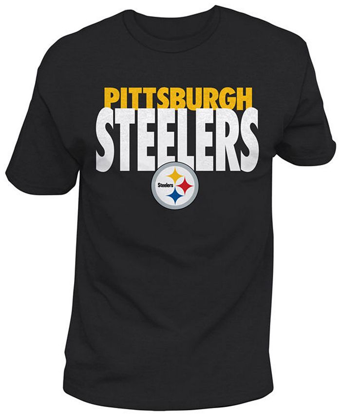 Authentic NFL Apparel Men's Pittsburgh Steelers Stunt Blitz T-Shirt - Macy's