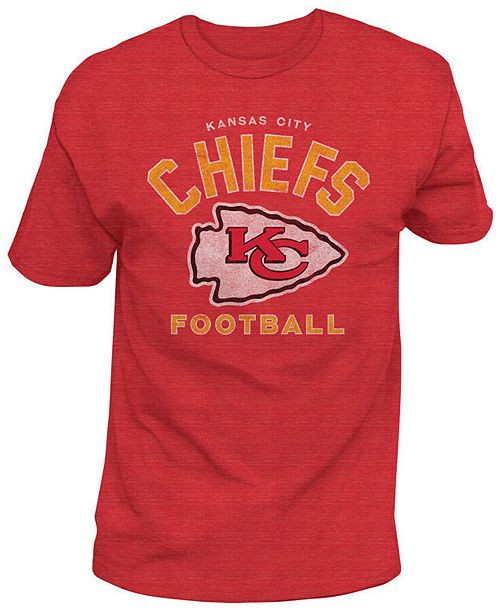 Authentic NFL Apparel Men's Kansas City Chiefs Midfield Retro TShirt