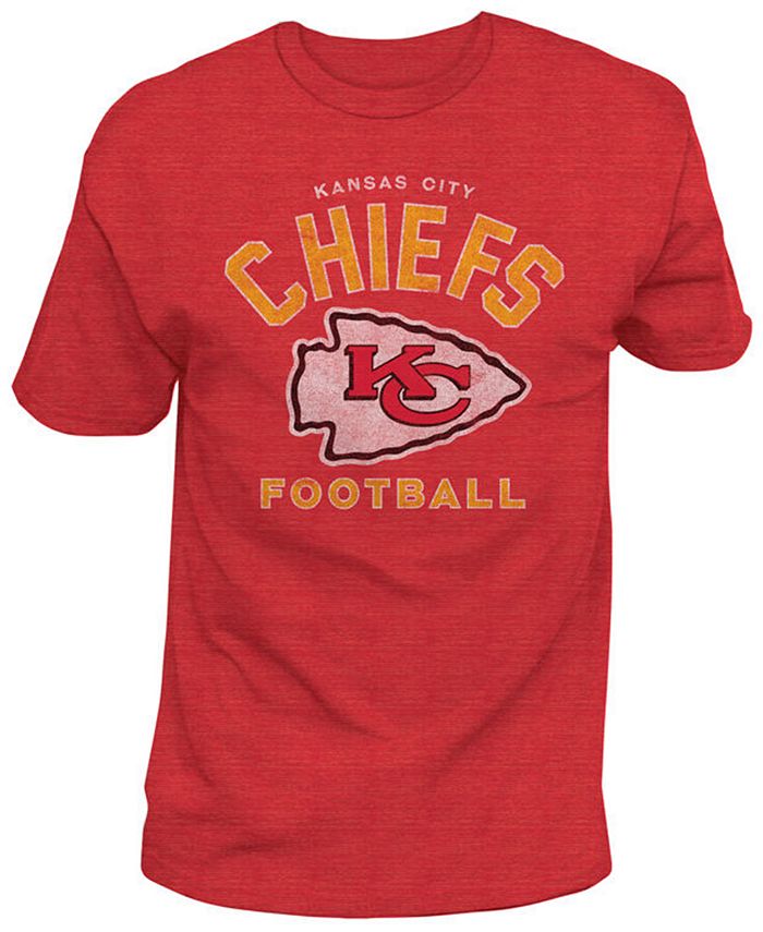 Authentic NFL Apparel Men's Kansas City Chiefs Midfield Retro TShirt