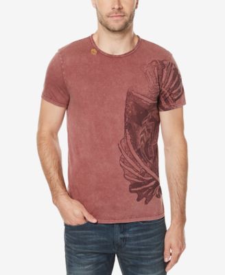 Buffalo David Bitton - Men's Deconstructed Graphic-Print T-Shirt