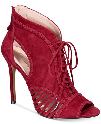 macy's lace up heels