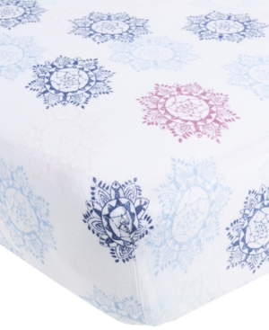 aden by aden + anais Baby Girls Cotton Pretty Pink Printed Crib Sheet