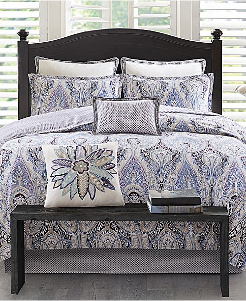 Echo Design Ivy Paisley Cotton Reversible 4 Pc California King