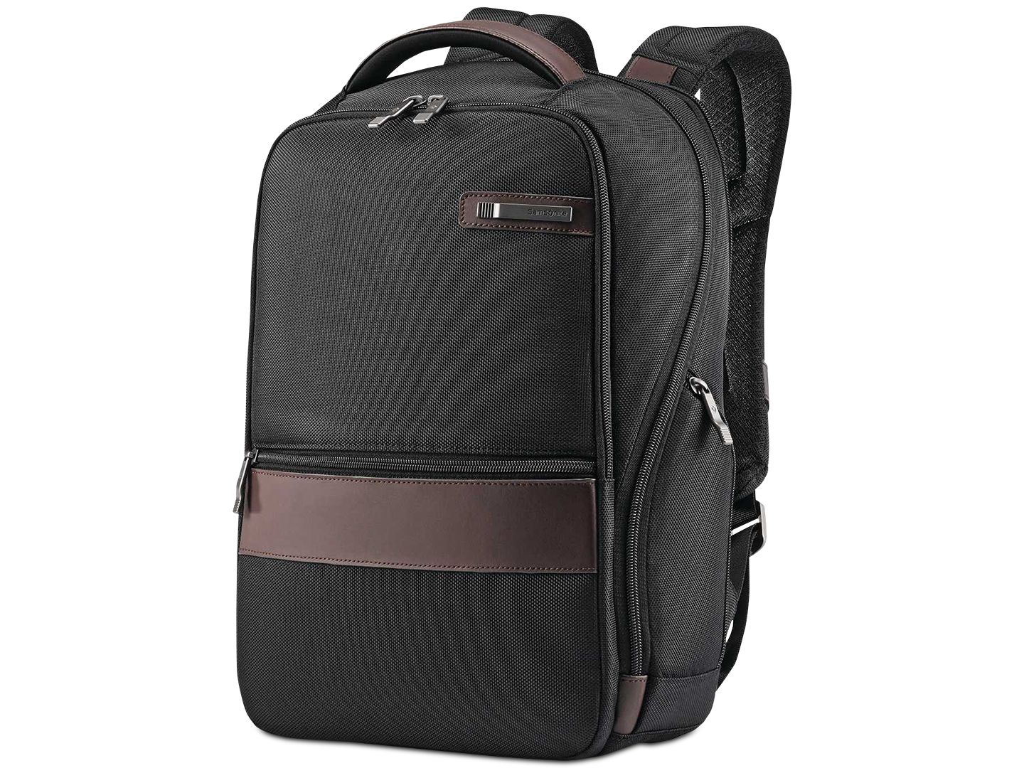 Рюкзак Samsonite Kombi 16", цвет: Чёрный / Коричневый — фото 9