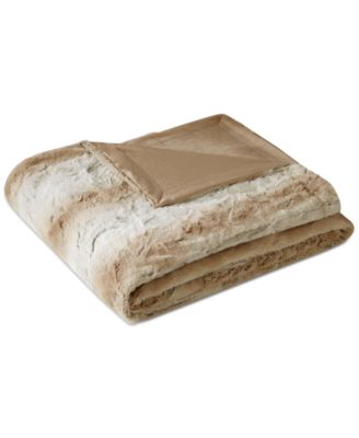 Zuri Faux-Fur Throw, 60" x 70"