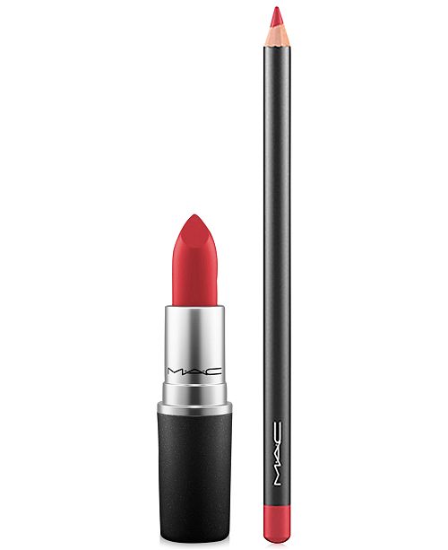 MAC Russian Red Lip Duo & Reviews - Makeup - Beauty - Macy&#39;s