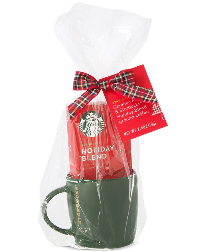 Starbucks Be Merry Mug Gift Set - Macy's