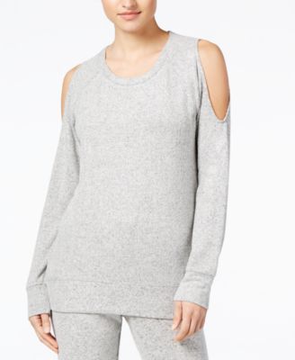 Hippie Rose - Juniors' Cold-Shoulder Sweatshirt