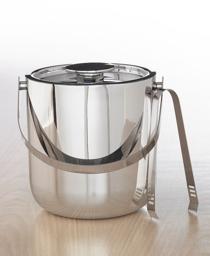 High Quality Keep Cold Double Layer Stainless Steel Ice Bucket With Lid And  Tongs For Bar Hotel - Buy High Quality Keep Cold Double Layer Stainless  Steel Ice Bucket With Lid And