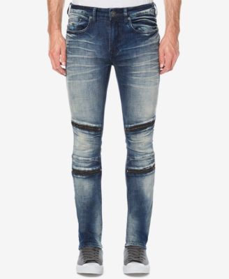 Buffalo David Bitton - Men's Sanded Moto Jeans
