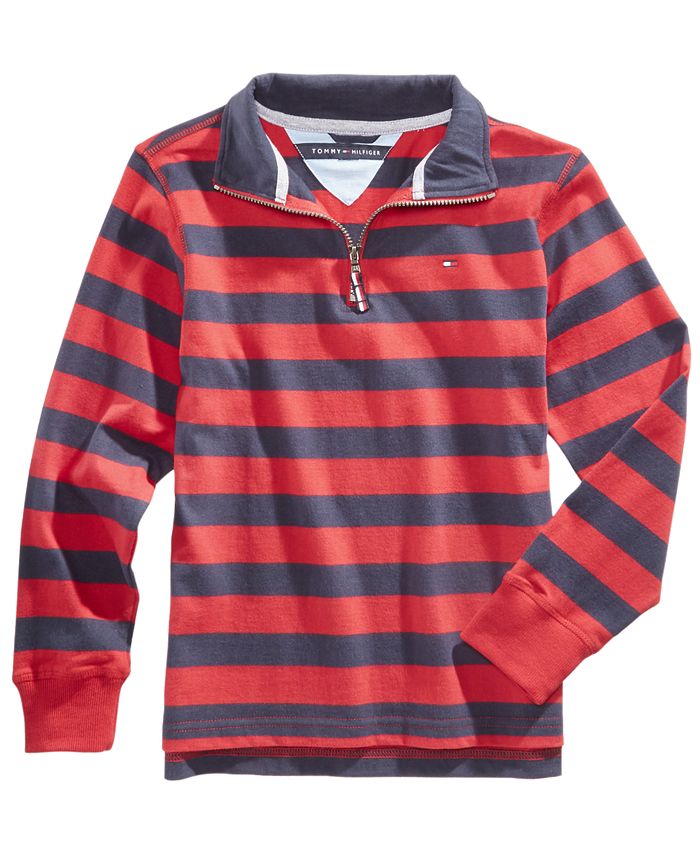 Hilfiger Cotton Rugby Sweater, Toddler Boys - Macy's