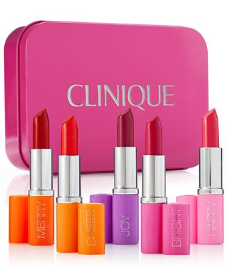 Clinique 5-Pc. Pick Your Party Lipstick Set, Created for Macy's ...