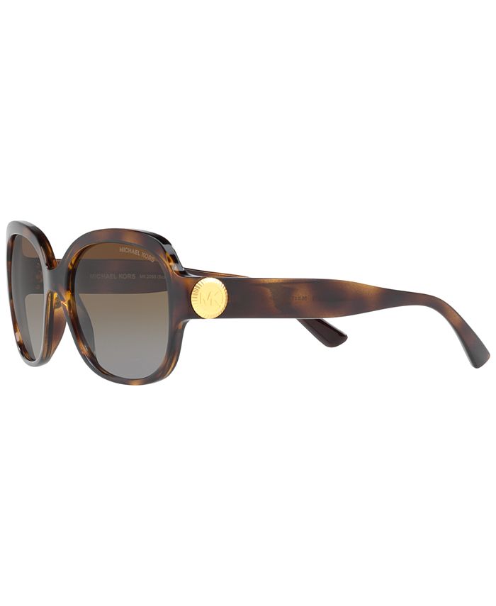 Michael Kors Polarized Sunglasses , Suz MK2055 - Macy's