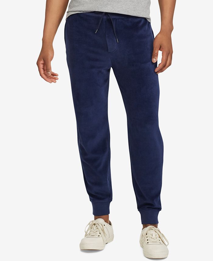 Polo Ralph Lauren Men's Velour Jogger Pants, Created for Macy's ...