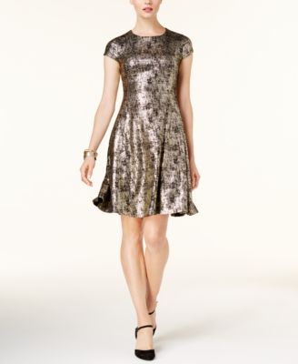 macy's fit and flare