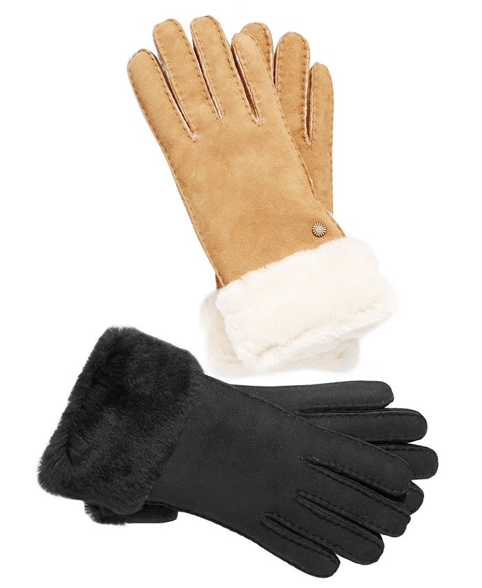 UGG® Shearling Classic Touchscreen Gloves Macy's
