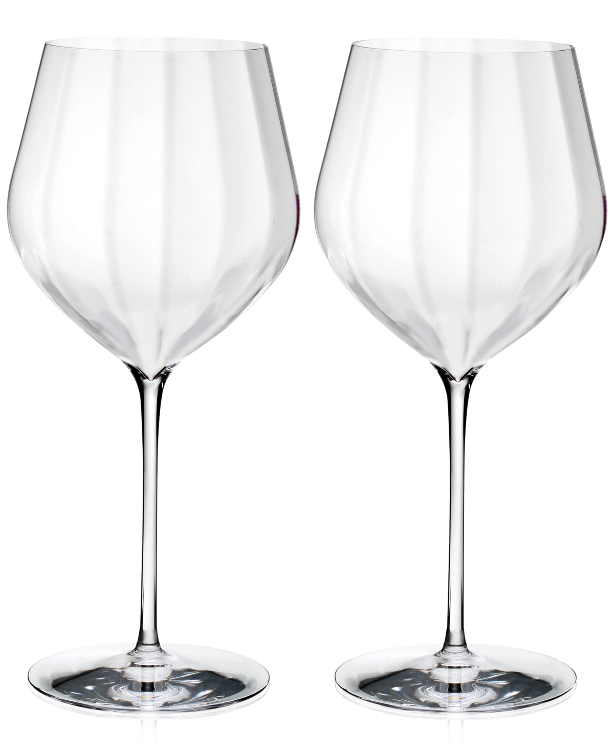 Waterford Elegance Optic Cabernet Sauvignon Glass Pair In No Color