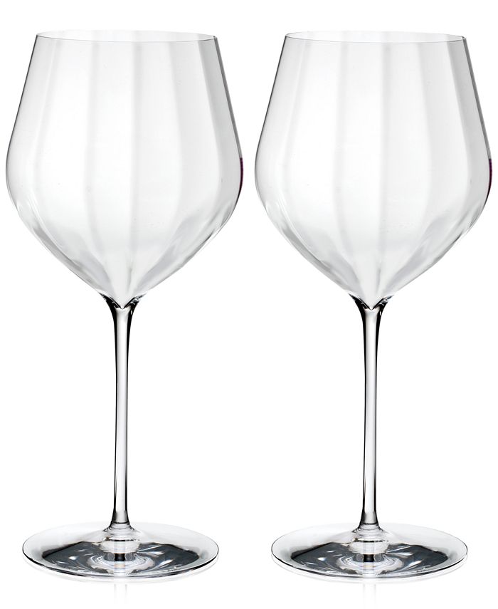 Waterford - Optic 2-Pc. Cabernet Sauvignon Glass Set