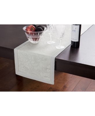 Waterford Peony Ivory Table Runner 14" x 90"