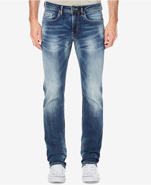 Buffalo David Bitton Men's EvanX Slim Straight Fit Stretch Jeans & Reviews Jeans Men Macy's