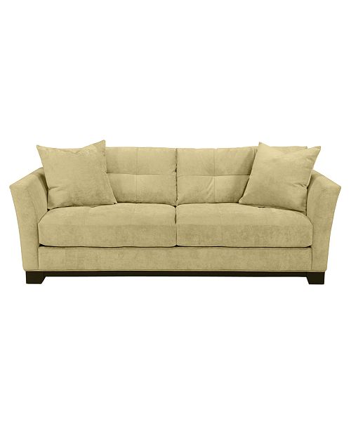 Macy S Elliot Fabric Microfiber Sofa Catosfera Net