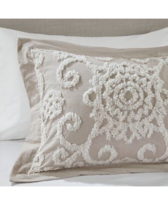 Harbor House Suzanna Taupe 3-Pc. Full/Queen Comforter Mini Set - Macy's