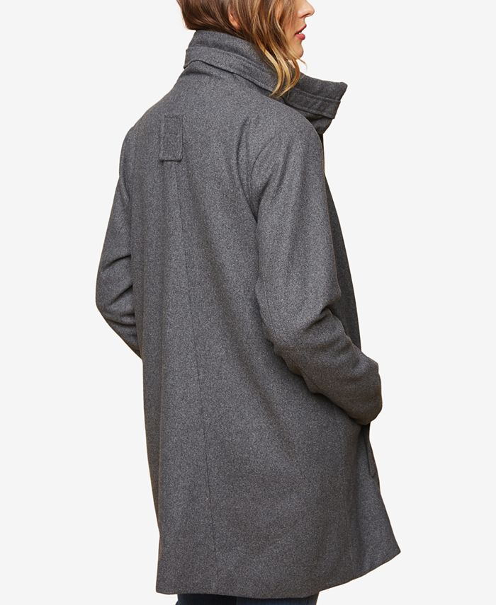 Motherhood Maternity MockNeck Coat Macy's