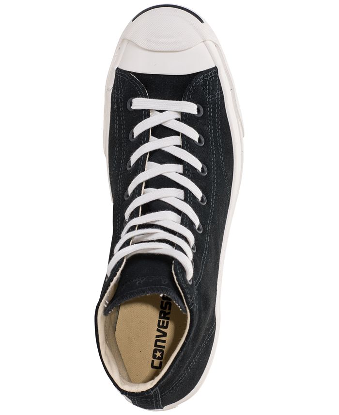 Converse Men's Jack Purcell Jack Suede High Top Casual Sneakers from ...