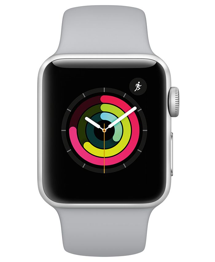 Apple Watch Series 3 GPS 38mm Silver Aluminum Case with Fog