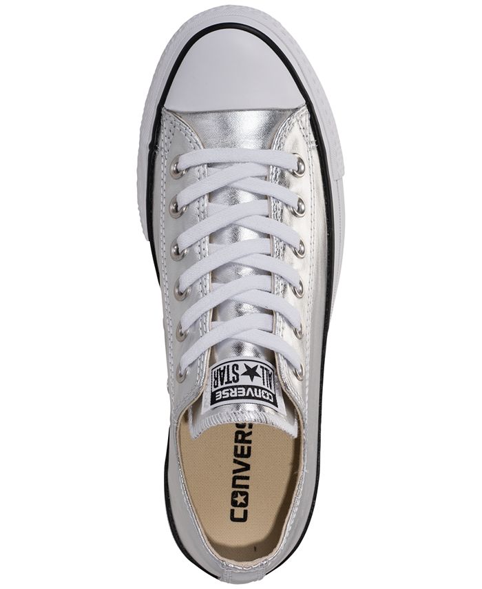 Converse Women's Chuck Taylor Lift Metallic Casual Sneakers from Finish ...