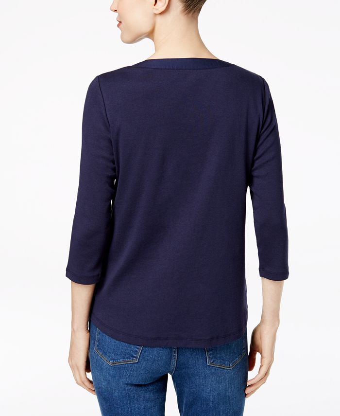 macy's karen scott petites tops
