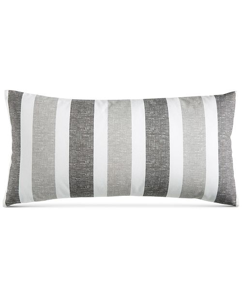 Charter Club Texture Stripe 12 X 24 Decorative Pillow Created