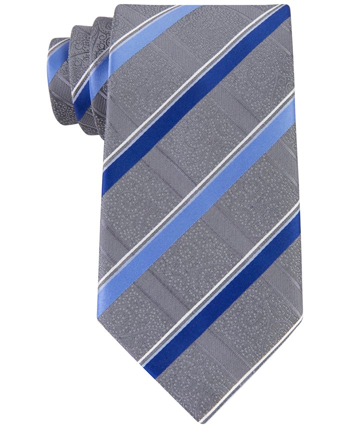 Geoffrey Beene Men's Stressless Stripe Tie Macy's