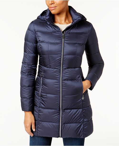 Michael Kors Petite Packable Down Coat Coats Petites Macy's
