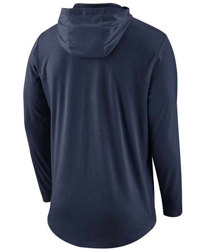 Nike Men's Denver Broncos Blend Hooded Long Sleeve T-Shirt - Macy's