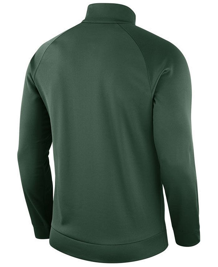 Nike Men's Green Bay Packers Lightweight Therma Quarter-Zip Pullover ...