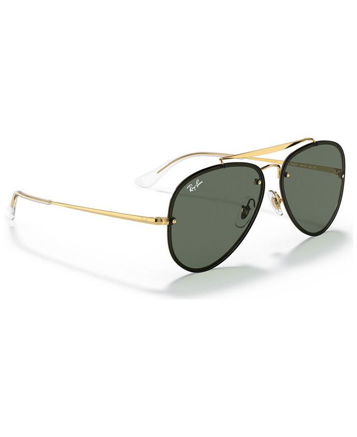Ray-Ban Sunglasses, RB3584N BLAZE AVIATOR & Reviews - Sunglasses by  Sunglass Hut - Handbags & Accessories - Macy's