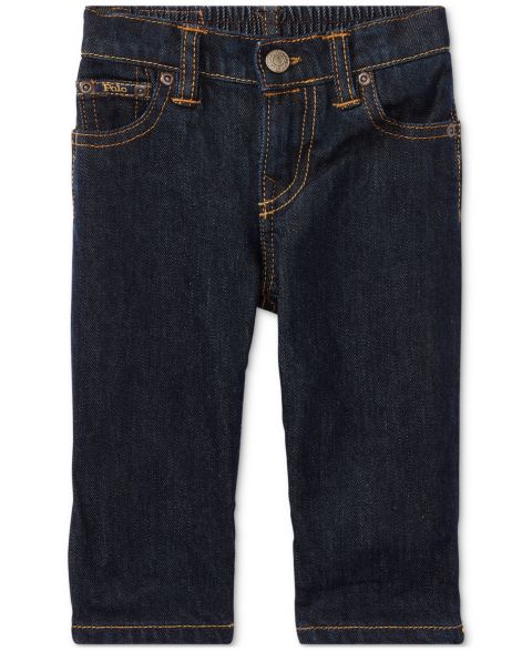 Джинсы Polo Ralph Lauren Hampton Straight Stretch Jean для мальчиков-малышей, цвет: Варёный