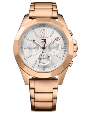UPC 885997235358 product image for Tommy Hilfiger Women's Rose Gold-Tone Stainless Steel Bracelet Watch 40mm | upcitemdb.com