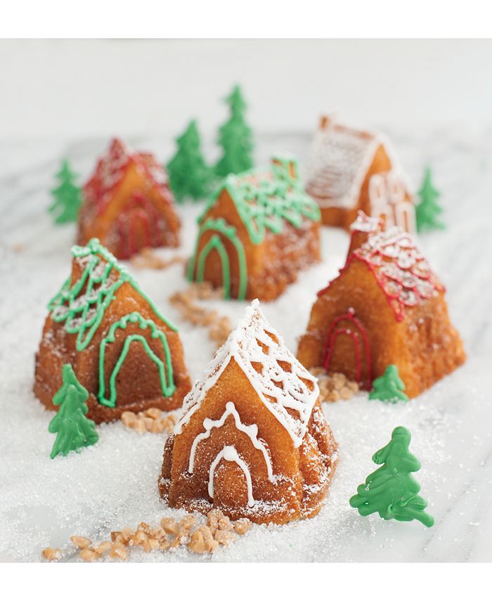 Nordic Ware Cozy Village Mini Bundt Pans Macy's