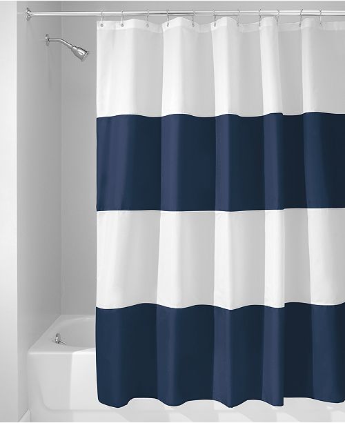 Interdesign Zeno Stripe 72 Quot X 72 Quot Shower Curtain Amp Reviews