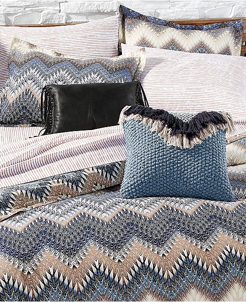 Bcbgeneration Zig Zag Reversible 3 Pc Printed Full Queen