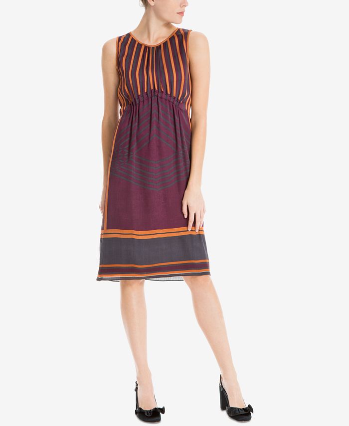 Max studio mixed shop print sheath dress