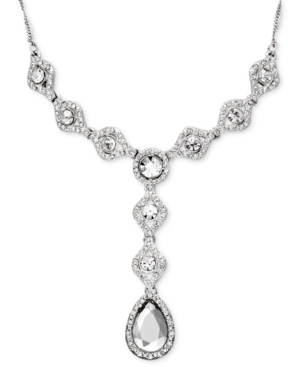 image of Charter Club Crystal Y-Necklace Drop