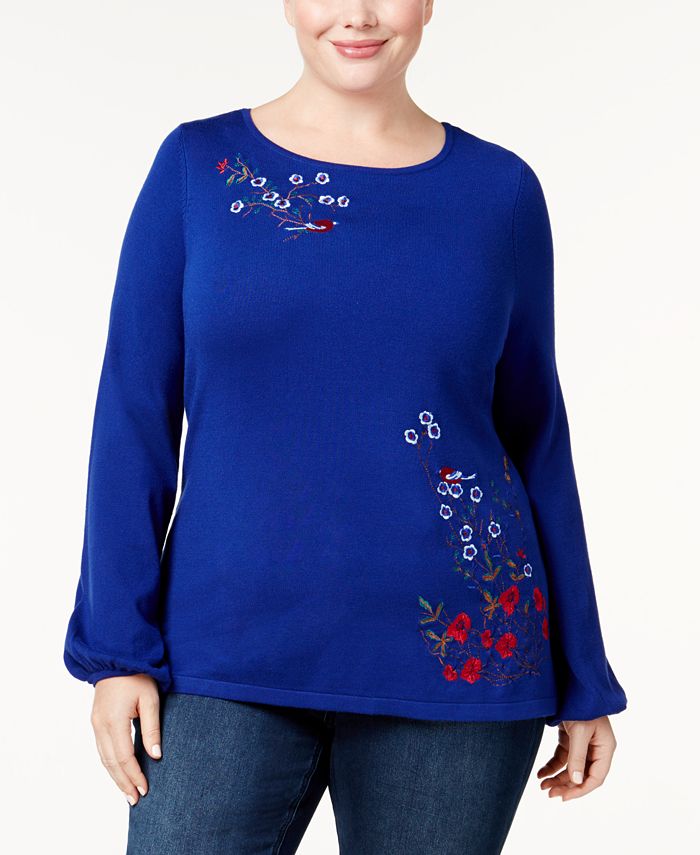 charter club sweaters plus size