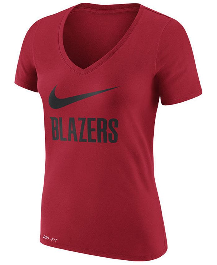 Nike Women's Portland Trail Blazers Swoosh T-Shirt & Reviews - Sports ...