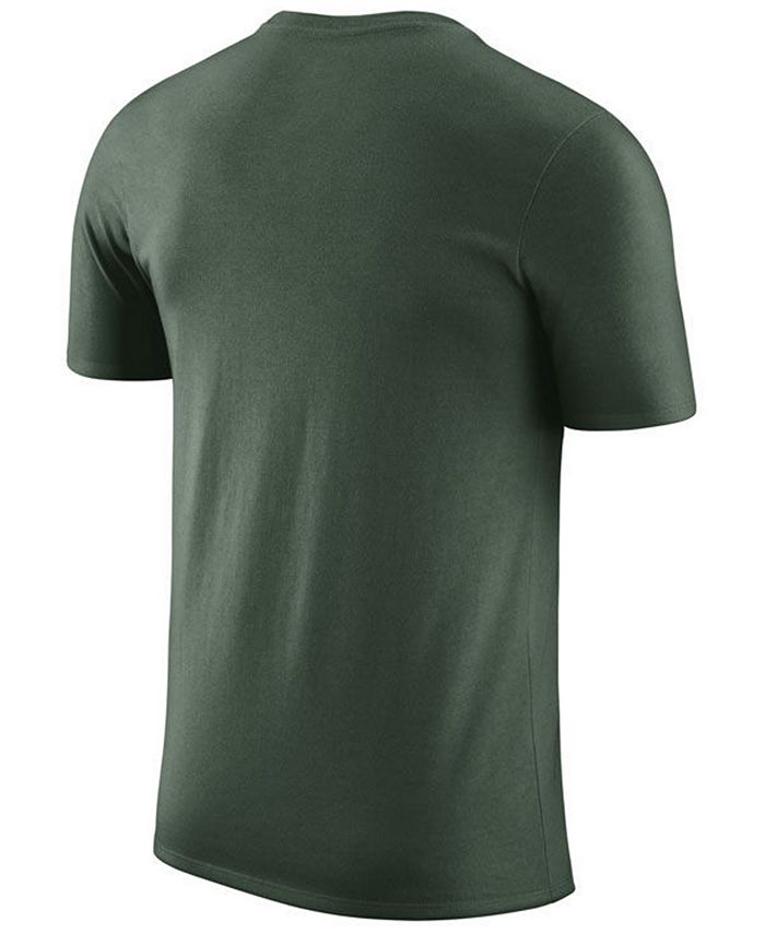 Nike Men's Milwaukee Bucks Dri-FIT Cotton Logo T-Shirt & Reviews ...